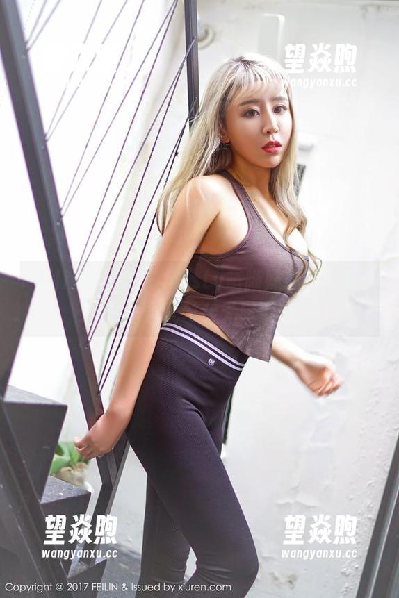 Feilin嗲囡囡 - Misty萌晰妹妹的写真：一言不合就勾起无限遐想！