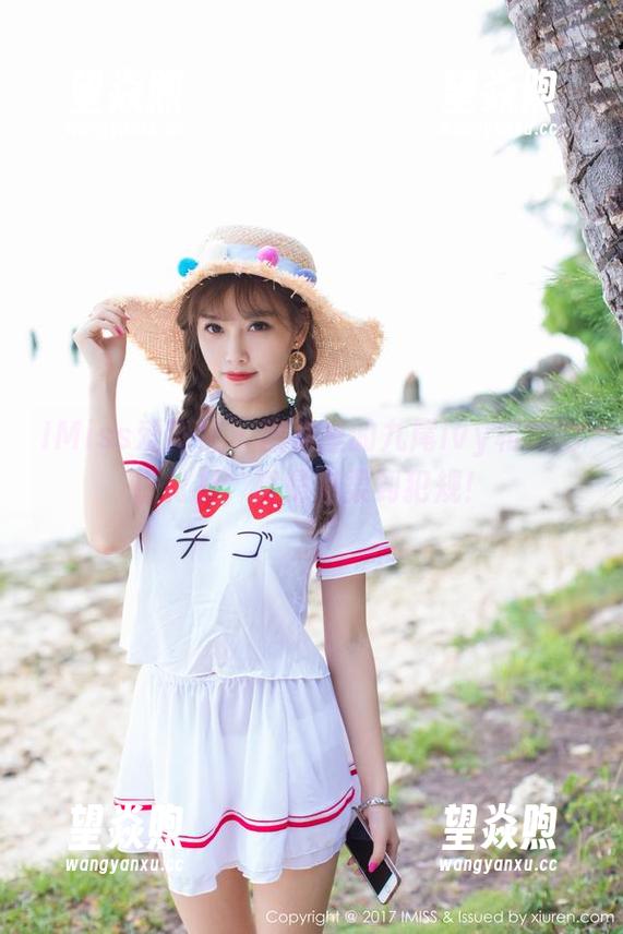IMiss爱蜜社 - 图集里的九尾ivy和她的白衬衫，真是温柔到犯规！