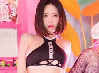 Yuka(유카)BlueCake图集：这份秘密约会，你准备好被馋到吗？
