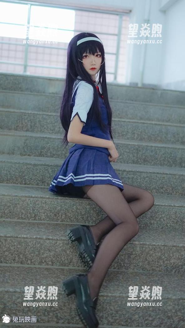 兔玩映画的制服幻想：穹妹和麻衣，私拍美图里的细腻瞬间