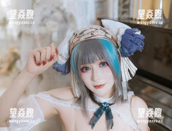 兔胖胖min呈现：高清百合黑白兔女郎COS，感觉生活需要一点兔子的调味！