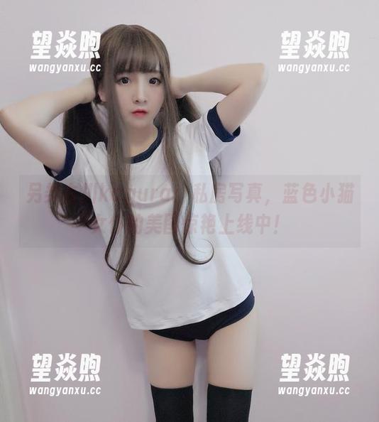 另类古川kagura：私房写真，蓝色小猫女仆的美图惊艳上线中！