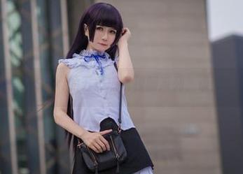 最新套图：白金Saki的五更琉璃校服系列，谁的校服更诱惑？