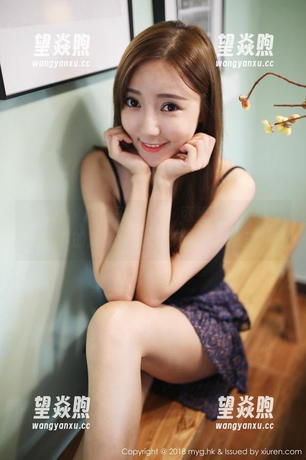 美媛馆-糯美子Mini 美媛馆 - 糯美子Mini,可爱写真套图,光线下的她太迷人了,我只是个路人!