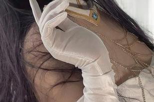微密圈 – 白衬衫下的葱油饼er：写真中的温柔和微微的油香！
