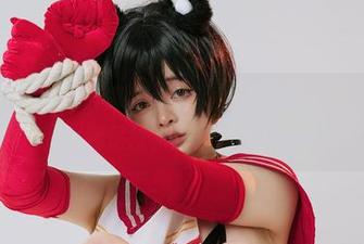 最新图库放送，阿寨寨ninja的套装照让我怀疑她到底是模特还是超模！